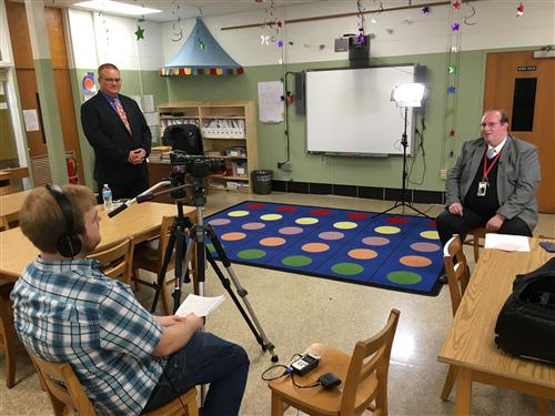 Lockhart principal interview at Schweitzer ES 